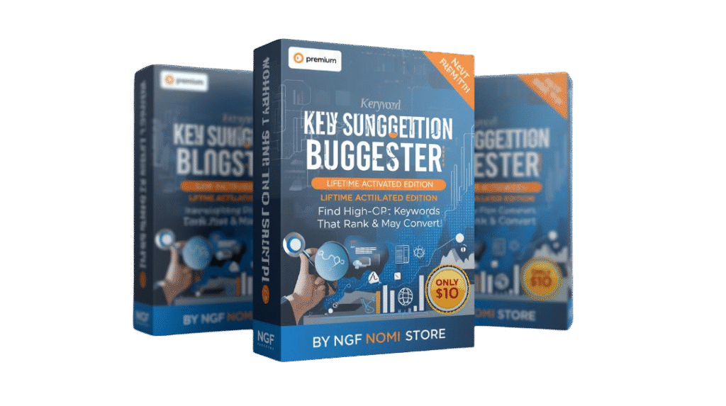 create a premium 3d software box mockup for a digital product named “keyword suggestion blaster pro – lifetime activated edition”. theme seo and keyword research automation tool with a professional mar (2)