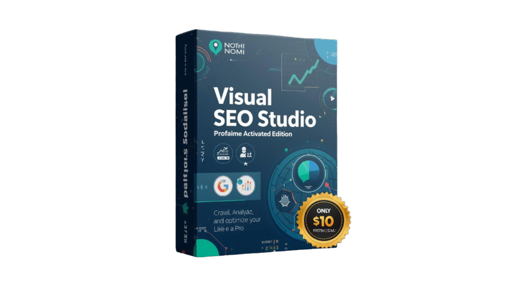 create a premium 3d software box mockup for a digital product named “visual seo studio professional edition – lifetime activated edition”. theme seo analysis and website optimization with a professiona (3)